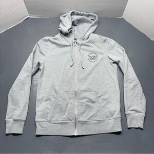 Victoria's Secret Victoria Sport Full Zip Hoodie Sweatshirt Gray Women's Sz S